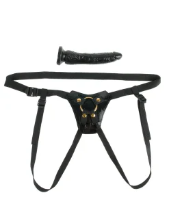 Gold Designer Strap-On