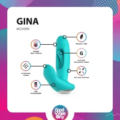 Good Vibes Only - Gina Tappende G-spot Vibrator