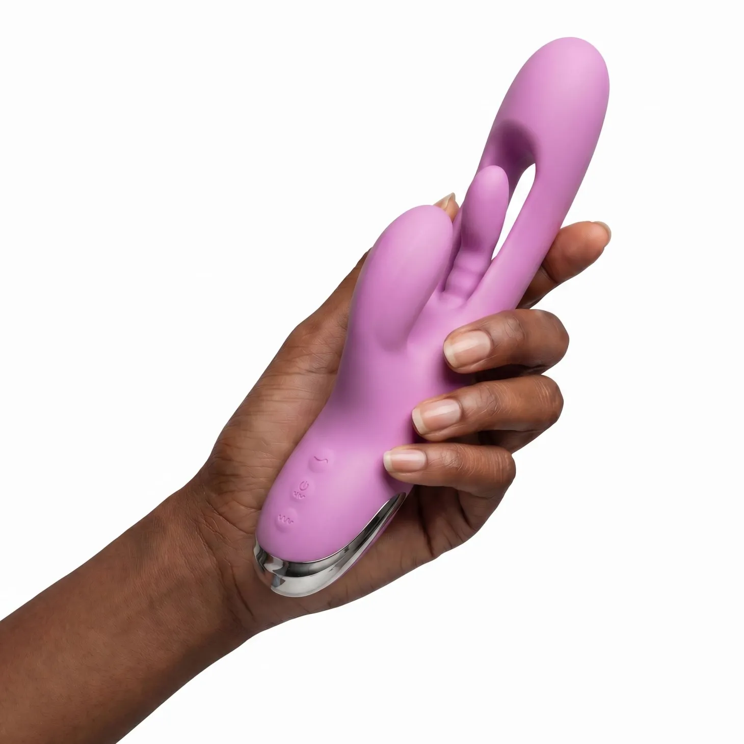 Good Vibes Only - Rabbit Vibrator Moving Finger - Paars