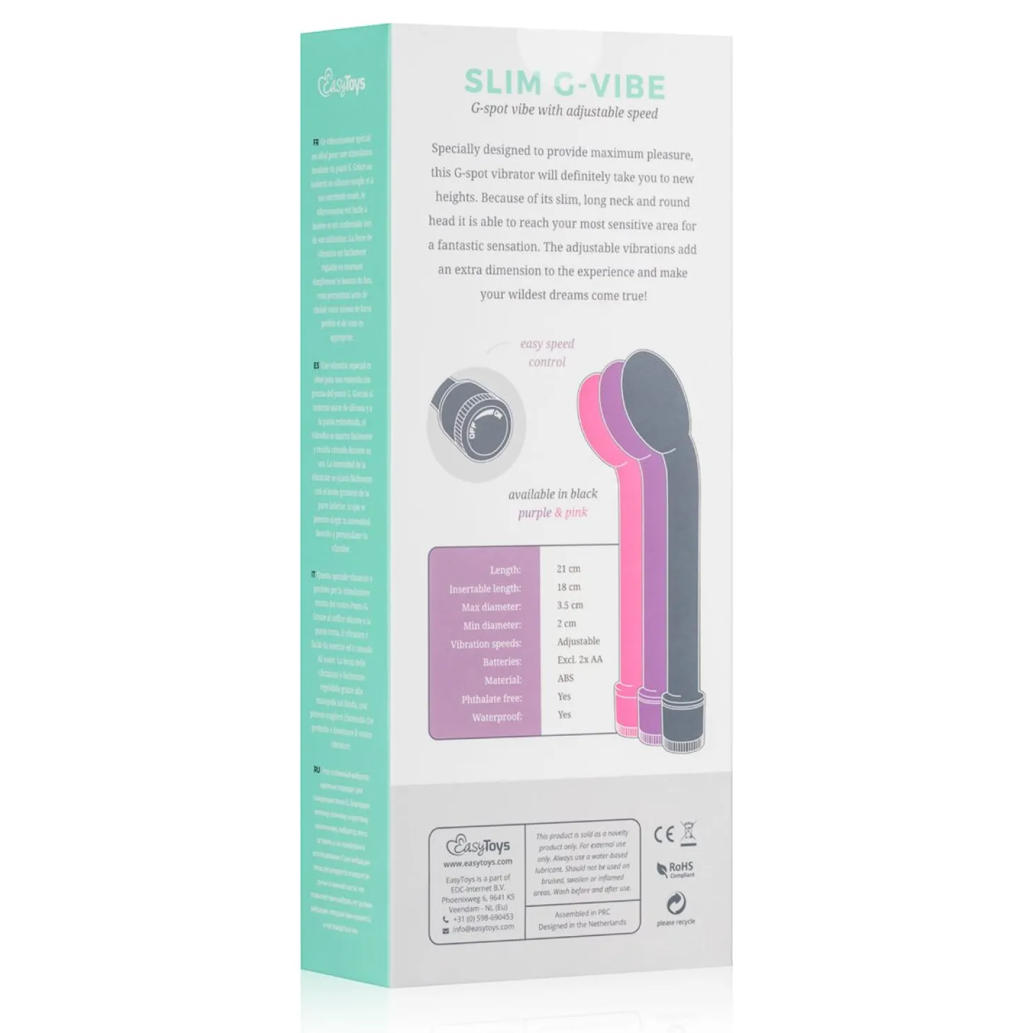 G-spot Vibrator - Zwart