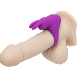 Happy Rabbit – Rabbit Cockring – Oplaadbaar Vibrerend – Blauw