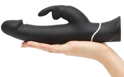 Happy Rabbit – Realistic Rabbit Vibrator – Zwart