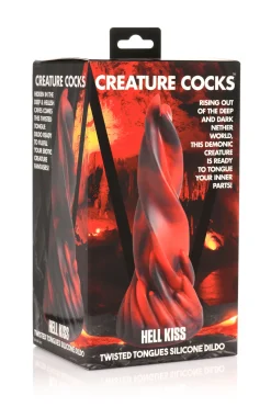 Hell Kiss Twisted Tongues Siliconen Dildo