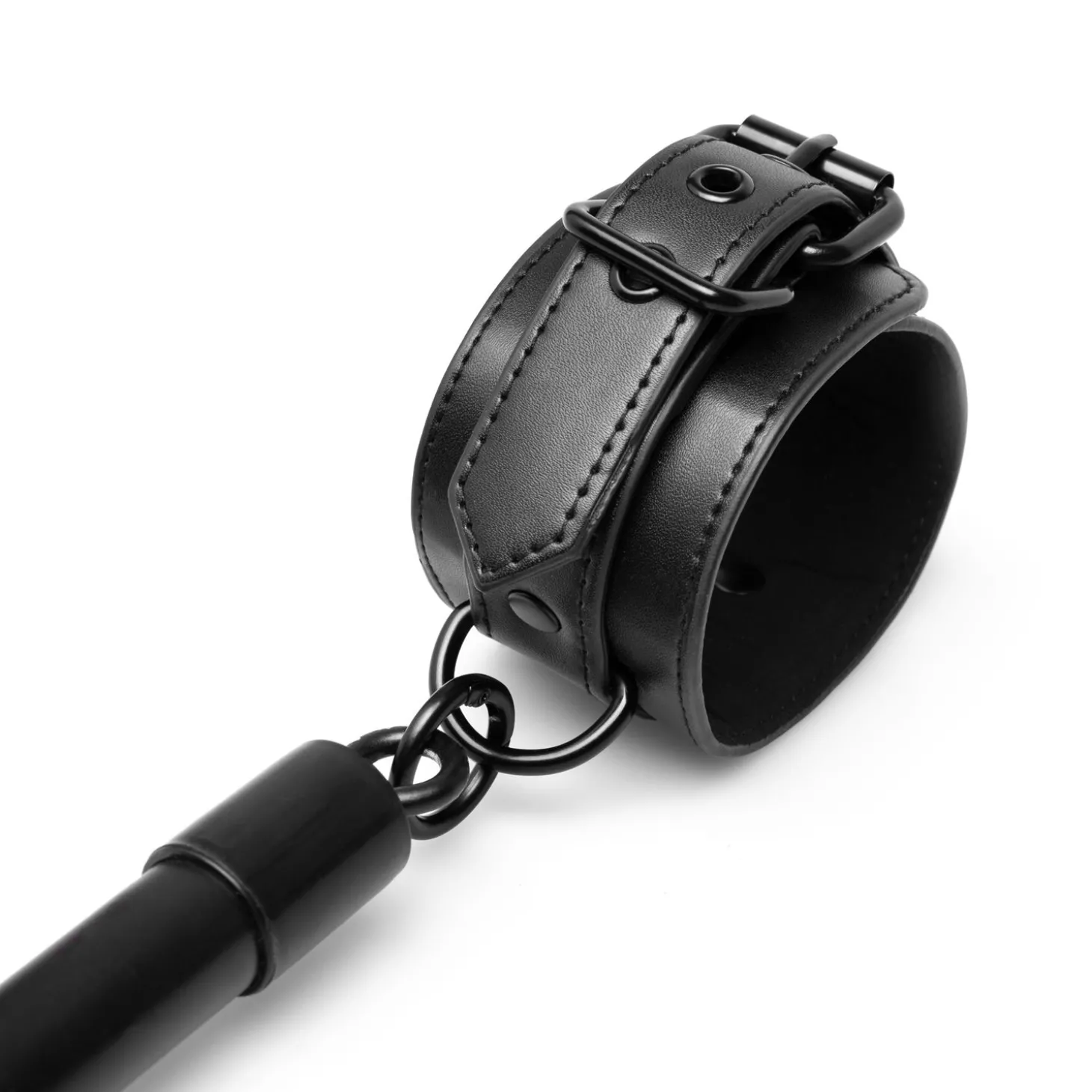 Hog Tie Cross Stang Met Boeien - Zwart