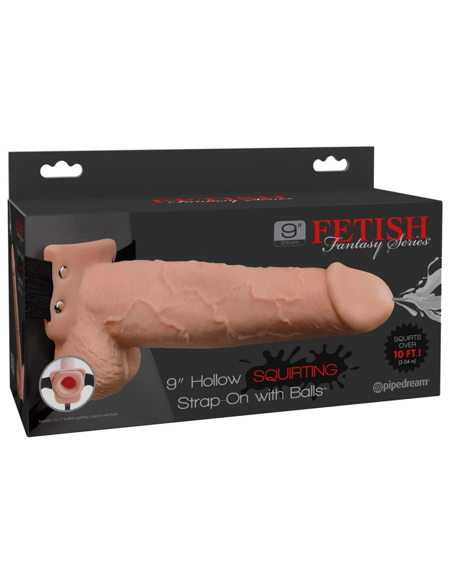 Holle Squirting Strap-On 22 cm - Light