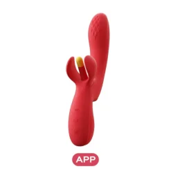 HoneyPlayBox – Fortexa Tapping A-Spot Vibrator – Rood