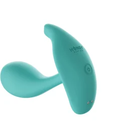 HoneyPlayBox - OLY 2 App-gestuurde Draagbare Clitoris- & G-spot Vibrator - Turkoois