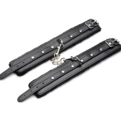 Hook Up 10-delige Pluche Bondage Set - Zwart