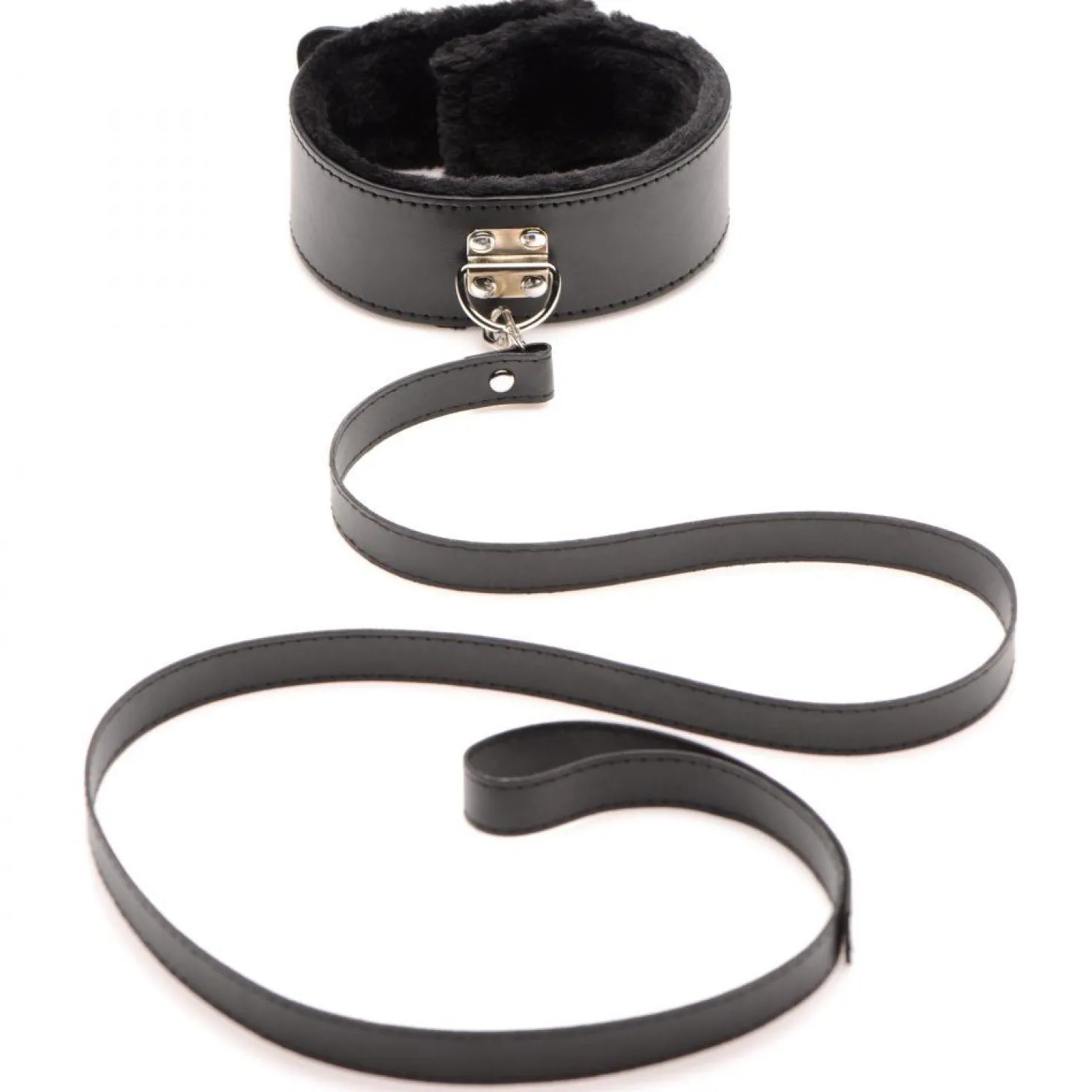 Hook Up 10-delige Pluche Bondage Set - Zwart
