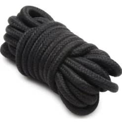 Hook Up 10-delige Pluche Bondage Set - Zwart