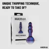 Hueman - Space Invader Vibrerende en Stotende Buttplug
