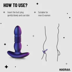 Hueman - Stotende Buttplug