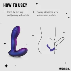 Hueman - Tappende Buttplug