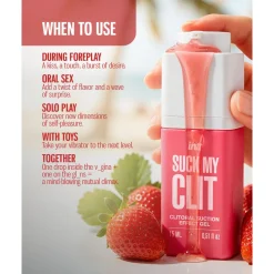 INTT - Suck My Clit Gel Tropical Mango - 15ml