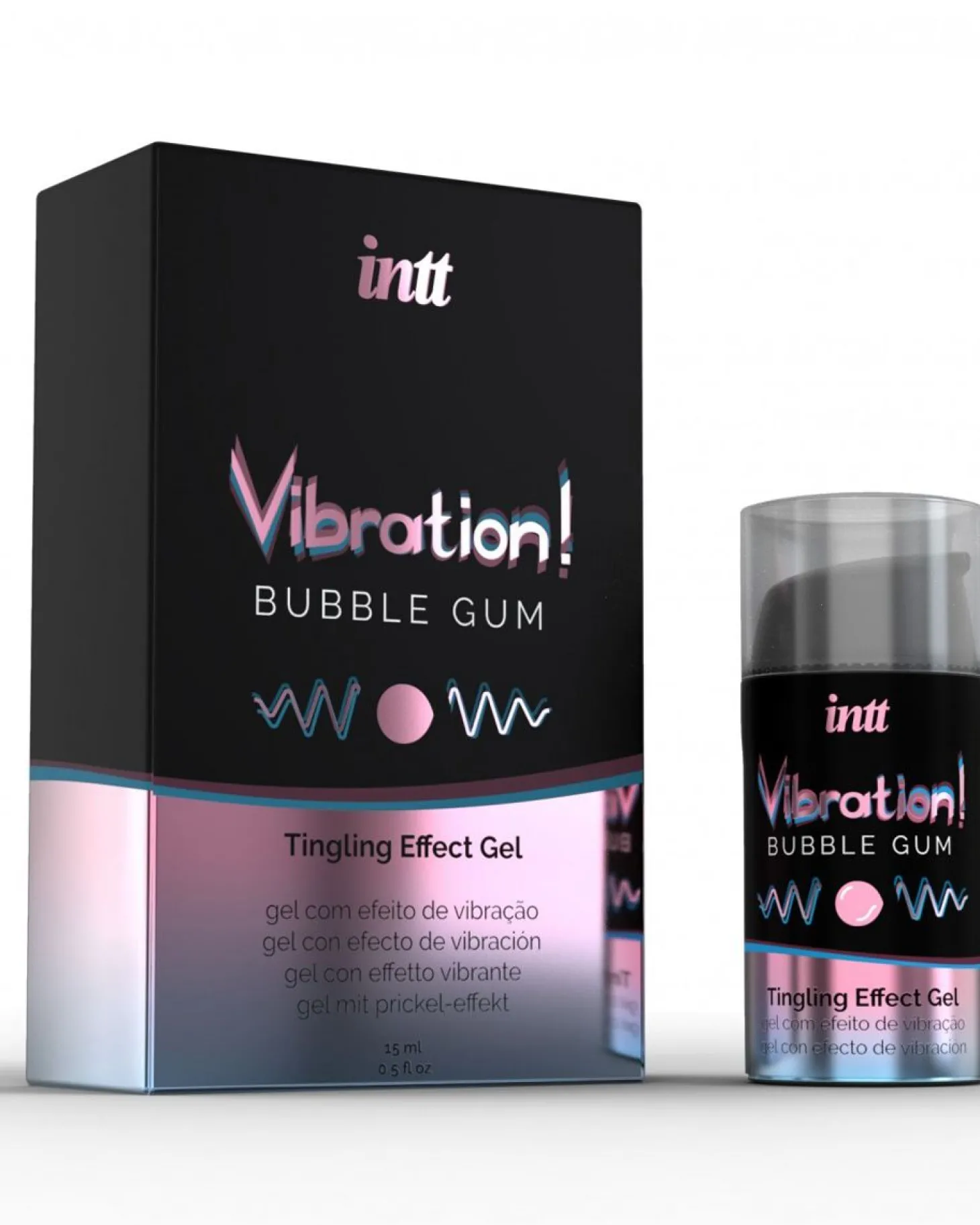 INTT - Vibration! Bubble Gum Tintelende Gel