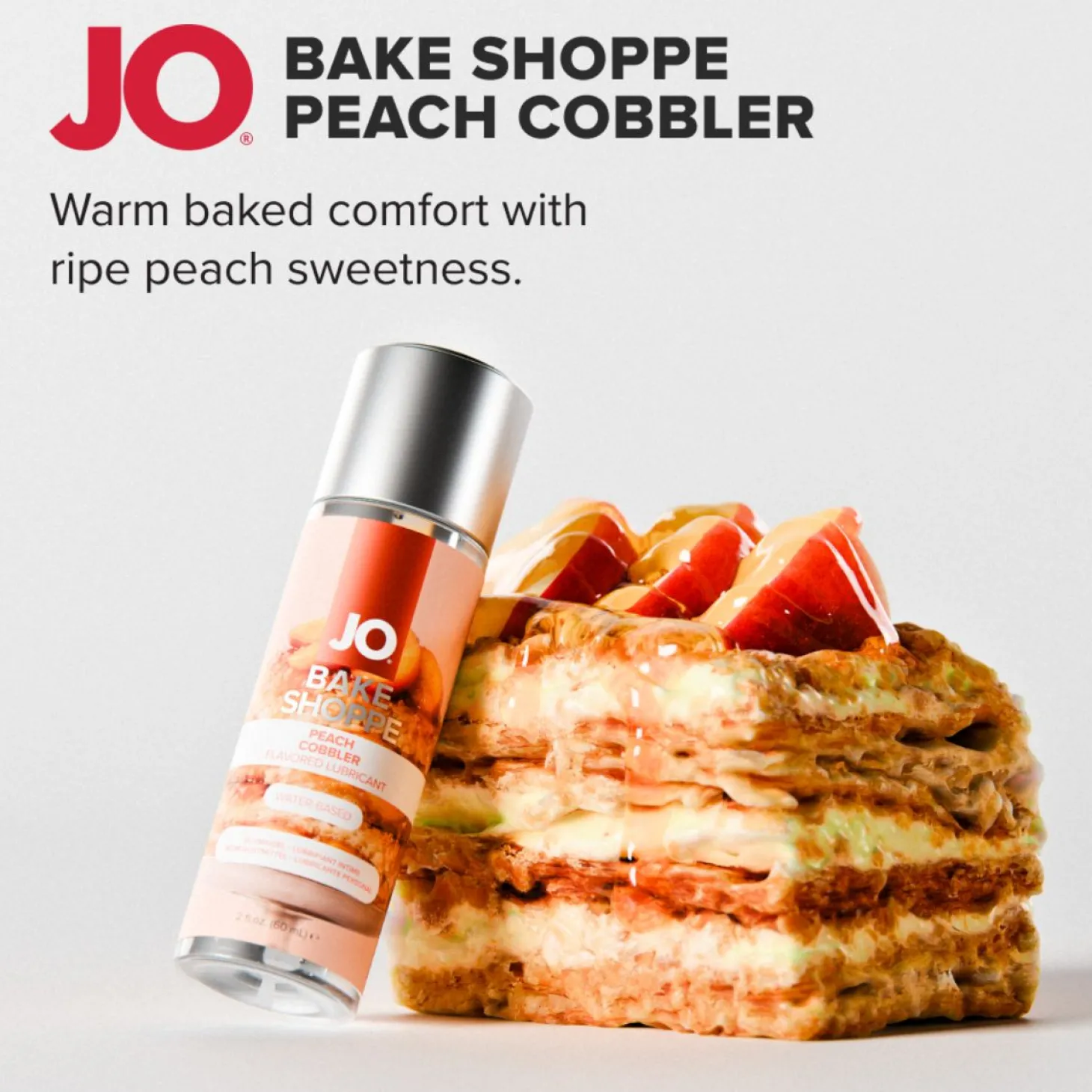 JO - Bake Shoppe Perziktaart Glijmiddel - 60ml