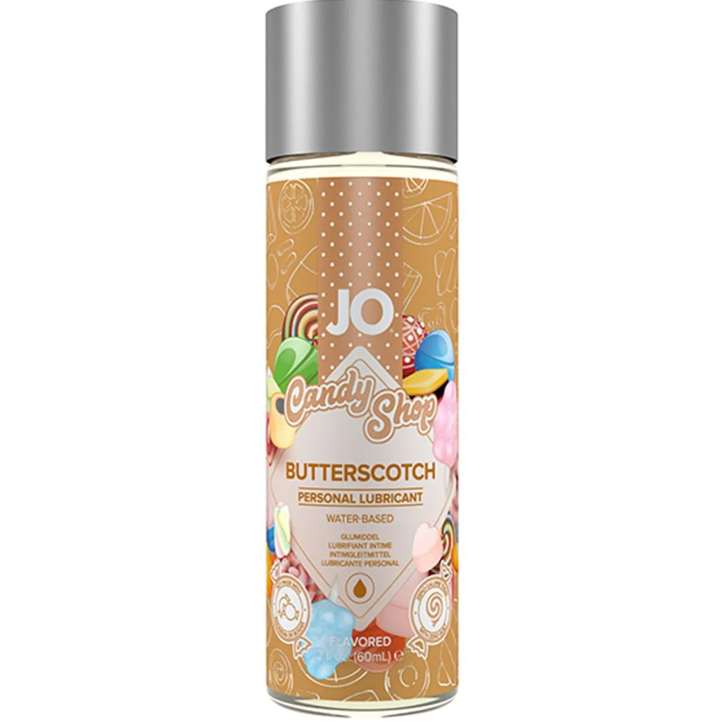 JO - Candy Shop H2O Butterscotch Glijmiddel - 60 ml