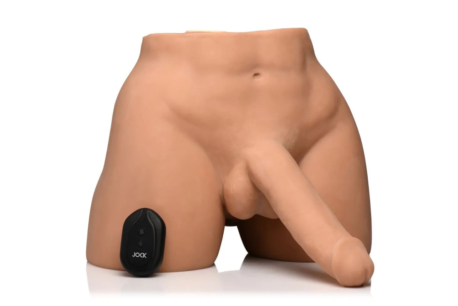 JOCK - Automatisch Knijpende & Vibrerende Masturbator - Medium