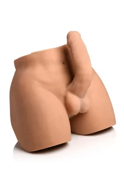 JOCK - Automatisch Knijpende & Vibrerende Masturbator - Medium