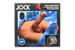 JOCK - Automatisch Knijpende & Vibrerende Masturbator - Medium