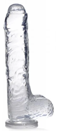 Jock C-Thru Transparante Dildo - 25 cm