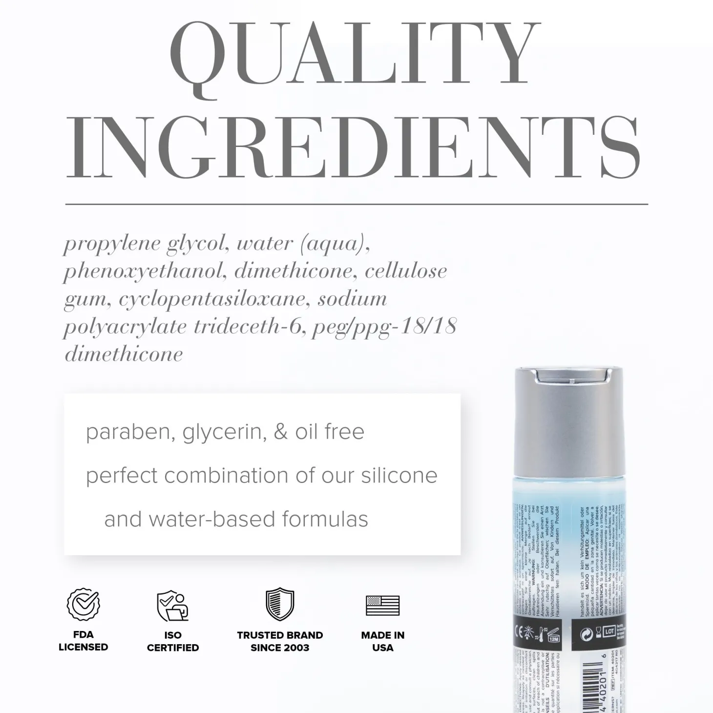 JO - Classic Hybrid Glijmiddel - 120 ml
