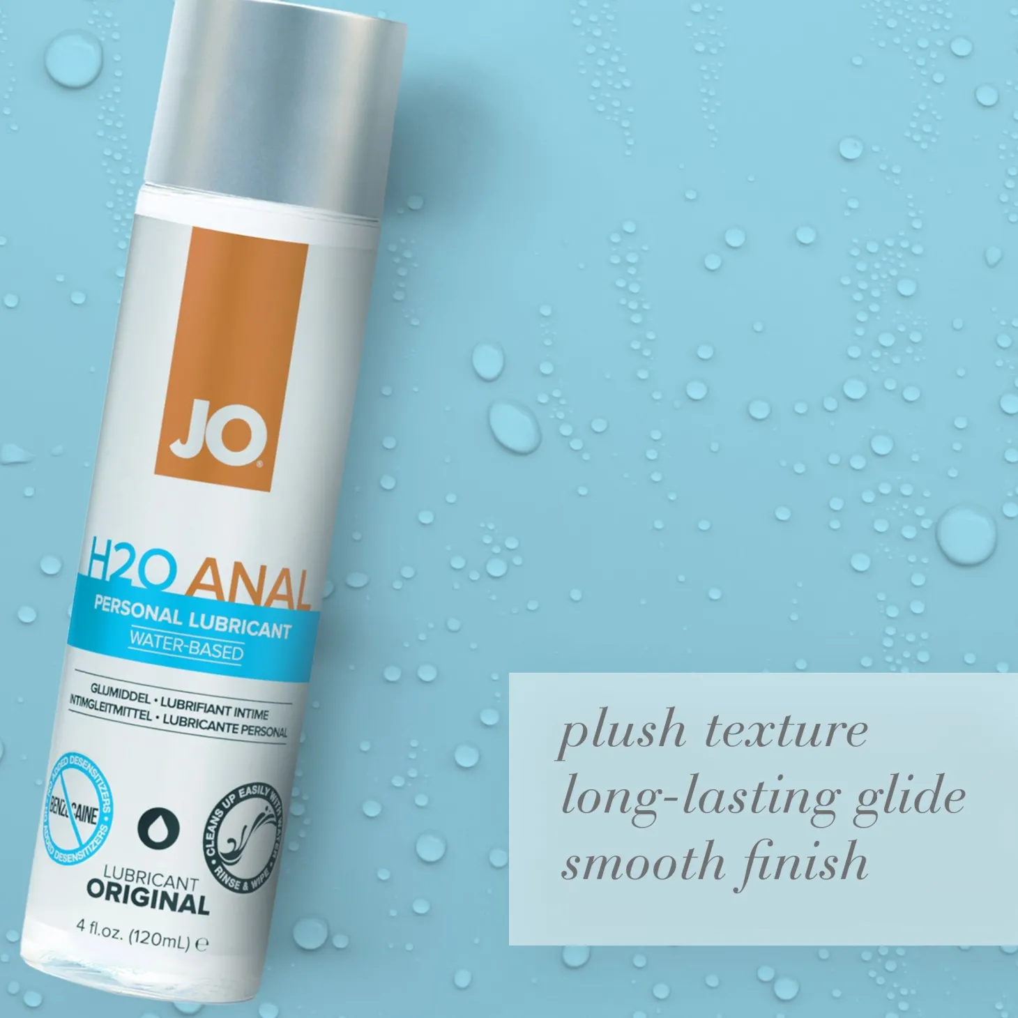 JO - H2O Anaal Glijmiddel - 120 ml