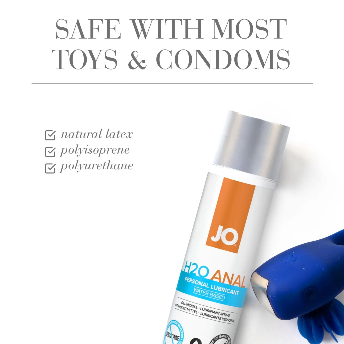 JO - H2O Anaal Glijmiddel - 120 ml