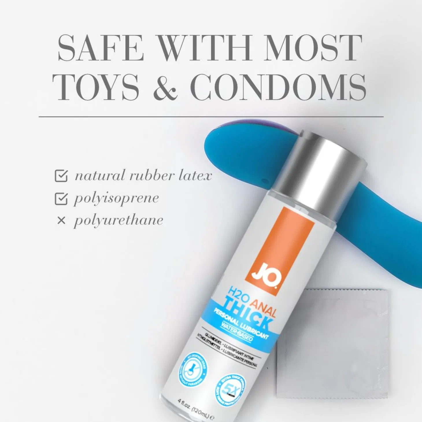 JO - H2O Anal Thick Glijmiddel - 120 ml