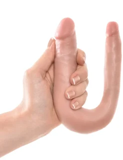 King Cock Small Double Trouble 33,5 cm - Flesh
