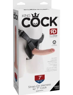 King Cock Strap-on Harnas - 18 cm