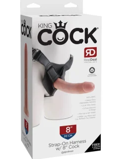 King Cock Strap-on Harnas - 20 cm