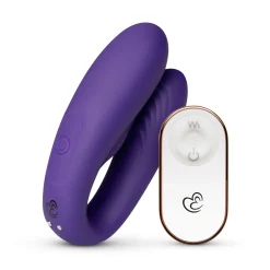 Koppel Vibrator met Afstandsbediening - Paars
