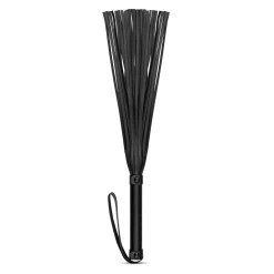Kunstleren Flogger - Zwart