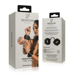 Kunstleren Handboeien - Zwart