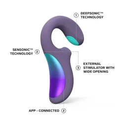 LELO - ENIGMA Double Sonic A-spot vibrator - Cyber Purple