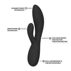 LELO - INA Thrust Dual-Action Massager - Black