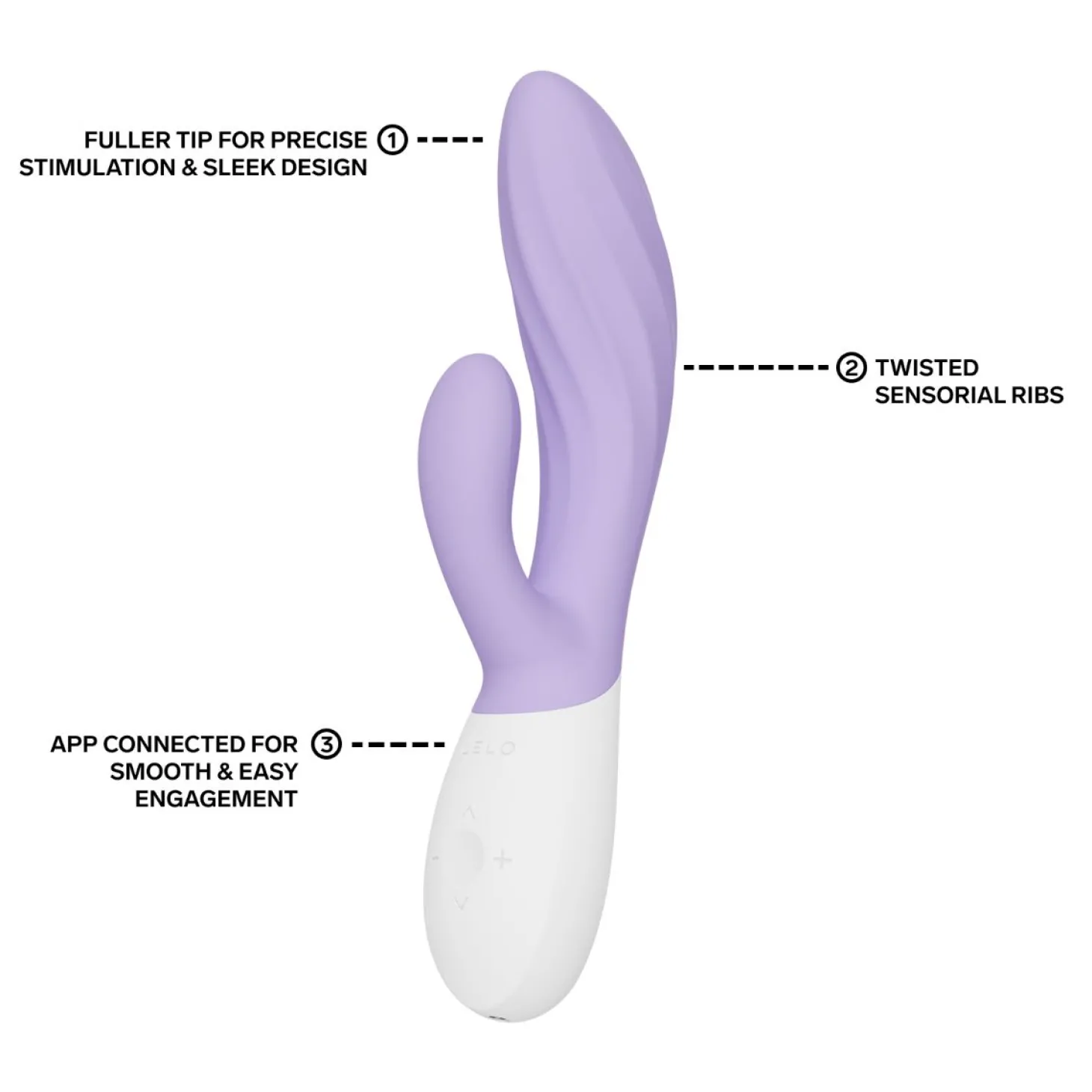 LELO - INA Twist Dual-Action Massager - Lavender