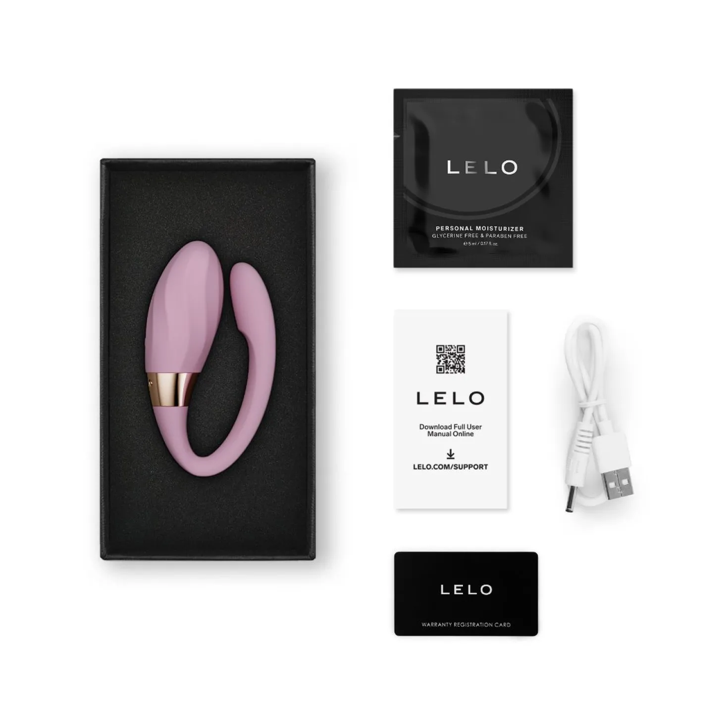LELO - TIANI Twist Koppelsvibrator - Soft Pink