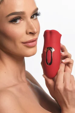 Lickgasm - Kus Vibrerende Clitoris Stimulator - Rood