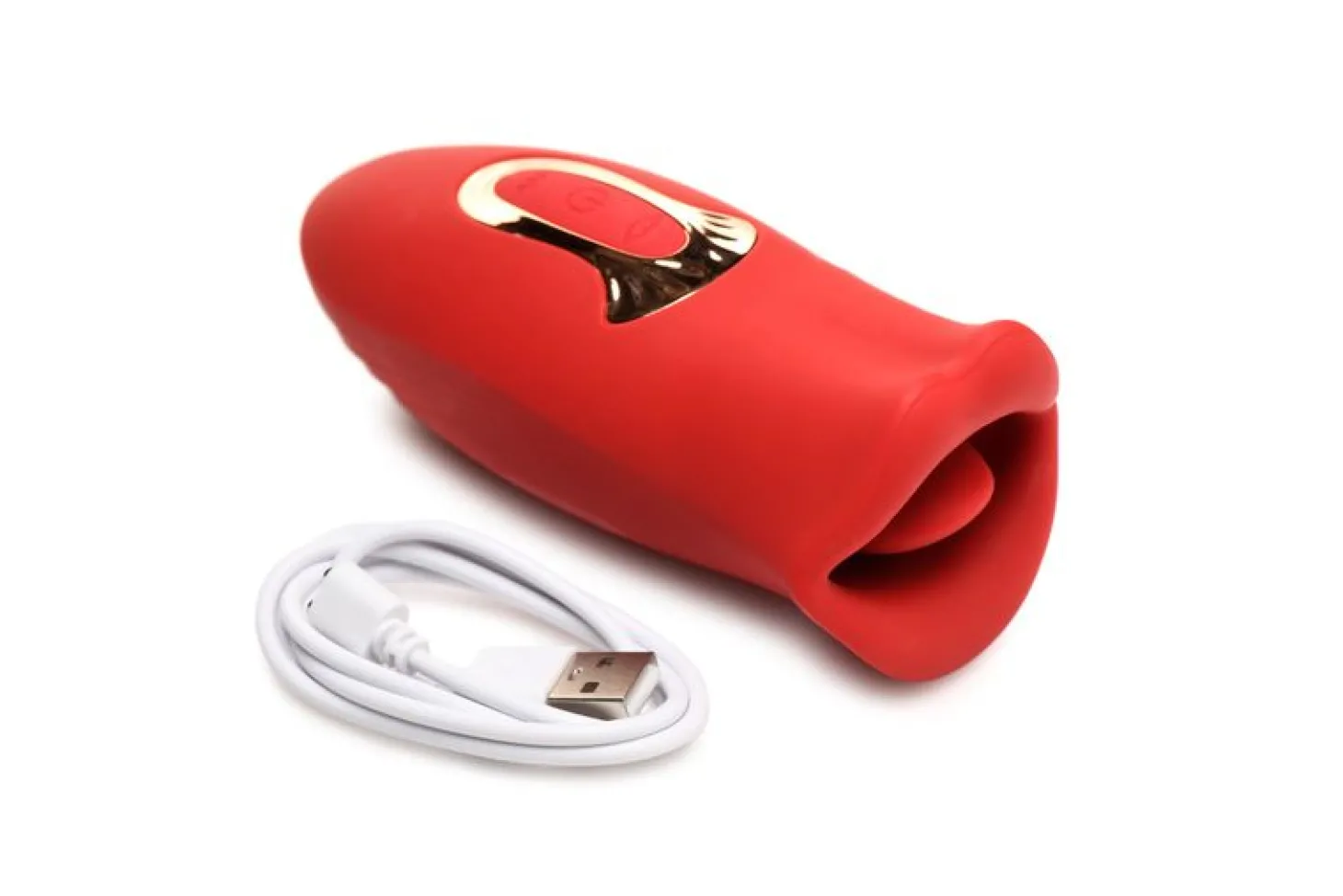 Lickgasm - Kus Vibrerende Clitoris Stimulator - Rood