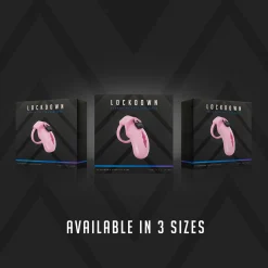 LOCKDOWN - Chastity Cage Small - Roze
