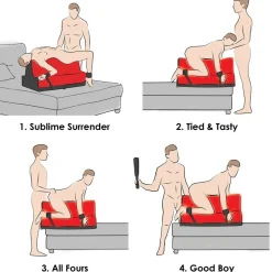 Love Bench - Rood