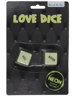 Love Dice Glow in the Dark Set - Engelse versie