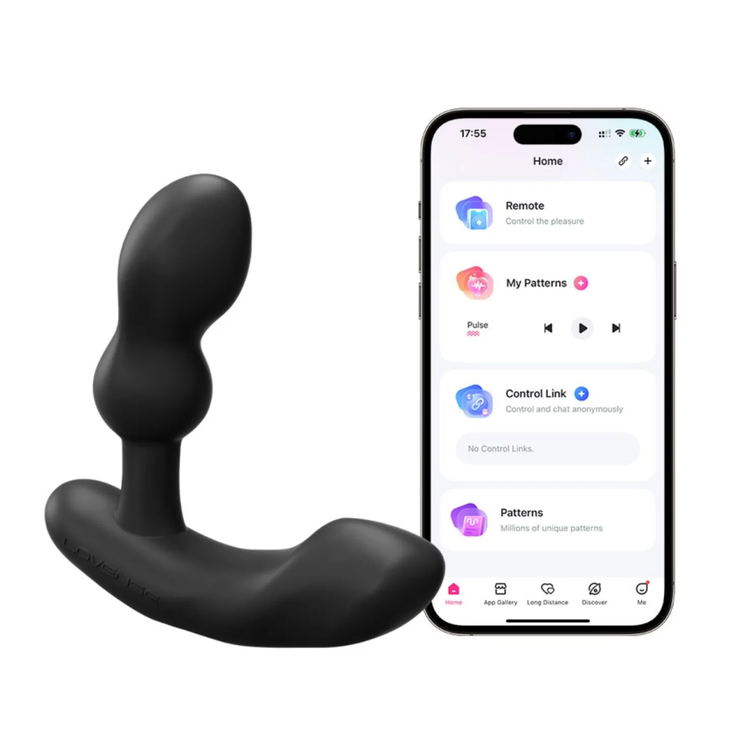 Lovense - Edge 2 Prostaat Massager - Zwart