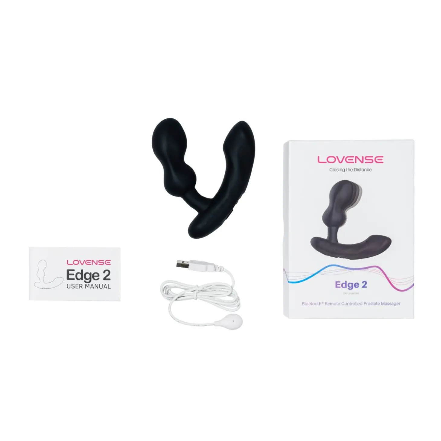 Lovense - Edge 2 Prostaat Massager - Zwart