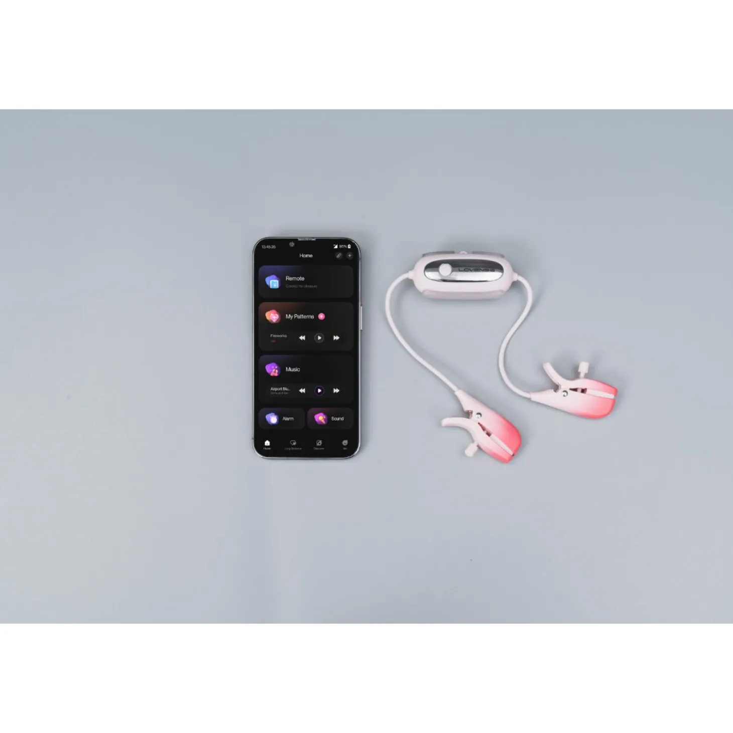 Lovense - Gemini Vibrerende Tepelklemmen App Controlled