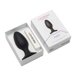Lovense - Hush 2 Vibrerende Buttplug Met App - Zwart