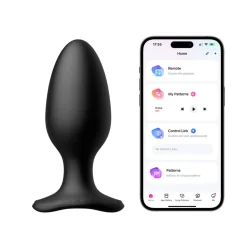 Lovense - Hush 2 Vibrerende Buttplug Met App - Zwart