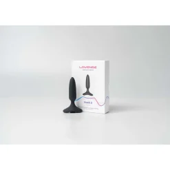 Lovense - Hush 2 Vibrerende Buttplug Met App - Zwart